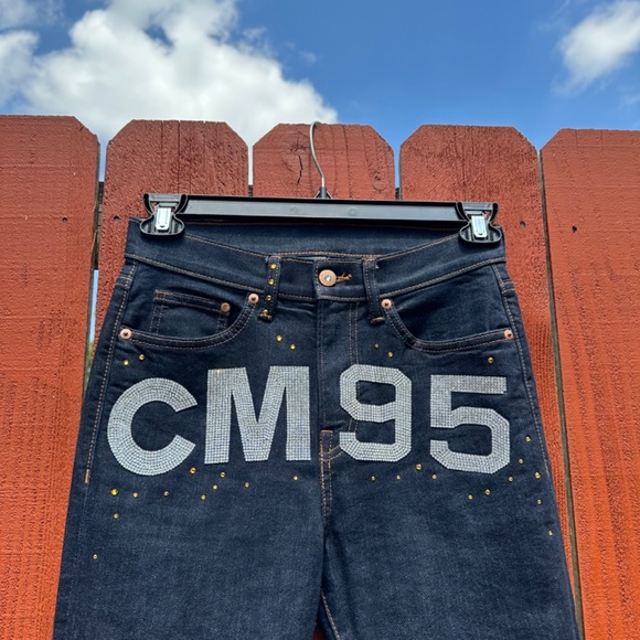NWOT🔥🔥CM95 Skinny Coupe Moulante & Denim BLING JEANS!!  Perfect Condition! - Picture 14 of 16